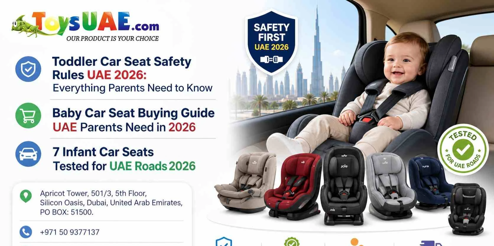7 Best Infant Car Seats Tested for UAE Roads in 2026
